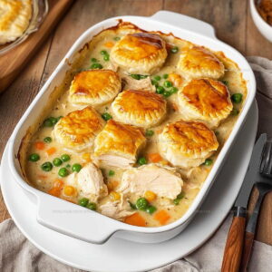Comforting Chicken Pot Pie Casserole Recipe