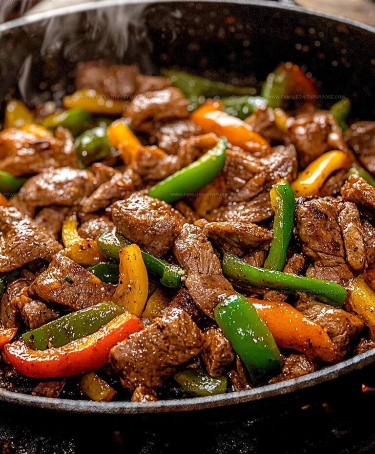 Classic Pepper Steak Recipe