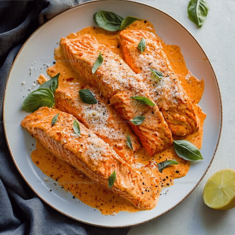 Salmon With Peppers Recipe