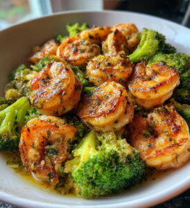 Garlic Butter Shrimp And Broccoli Recipe