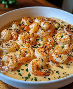 Lemon Butter Creamy Garlic Shrimp Recipe