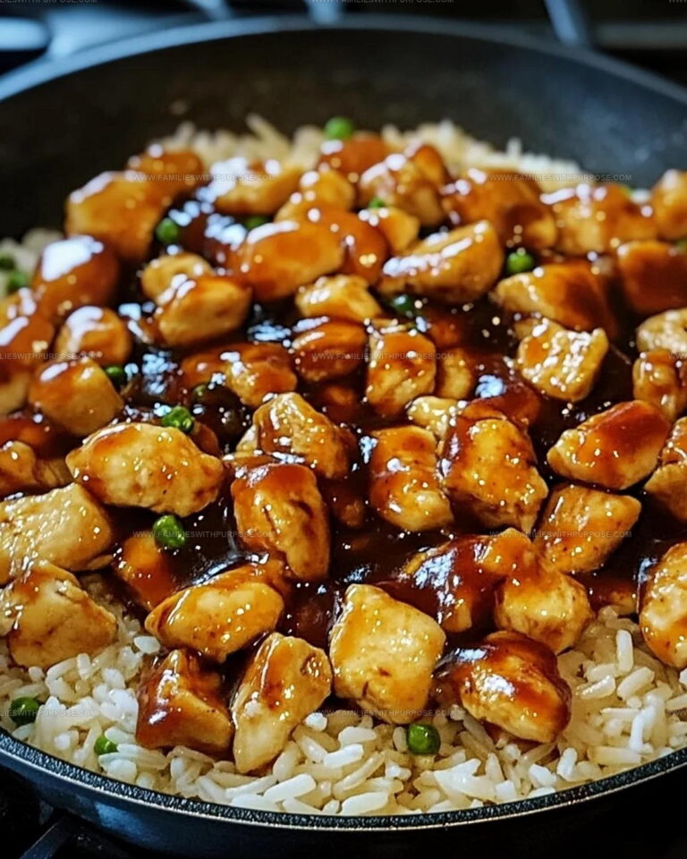 One-Pan Bold Honey BBQ Chicken Rice Recipe