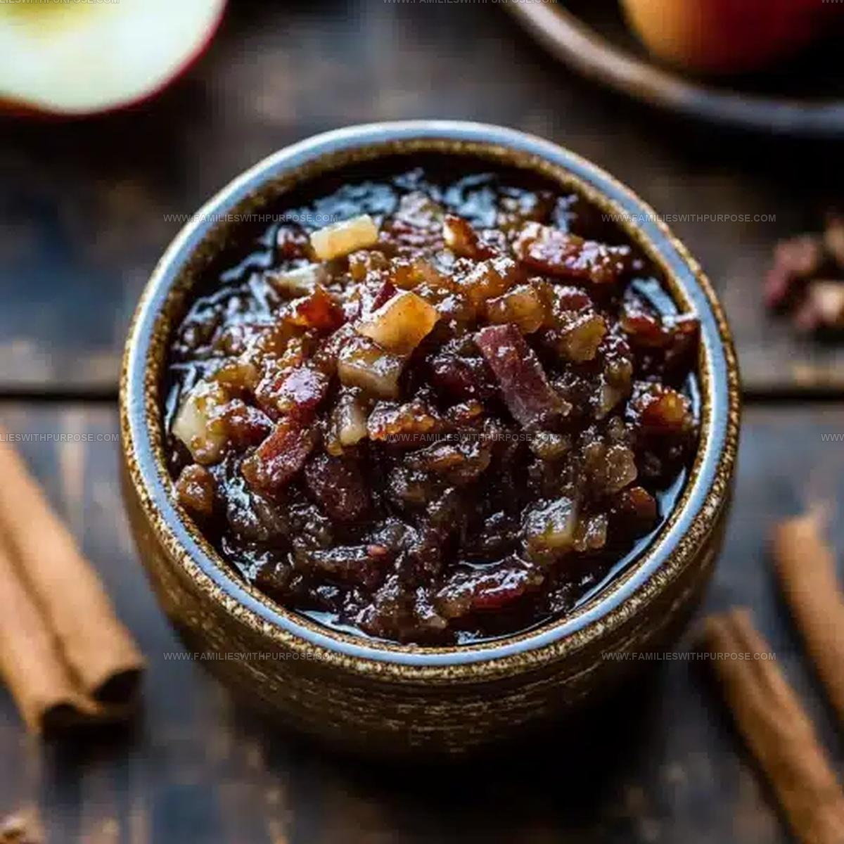 Sweet Salty Apple Jam Spread Recipe
