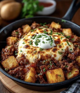 Boursin Sloppy Joe Skillet Recipe