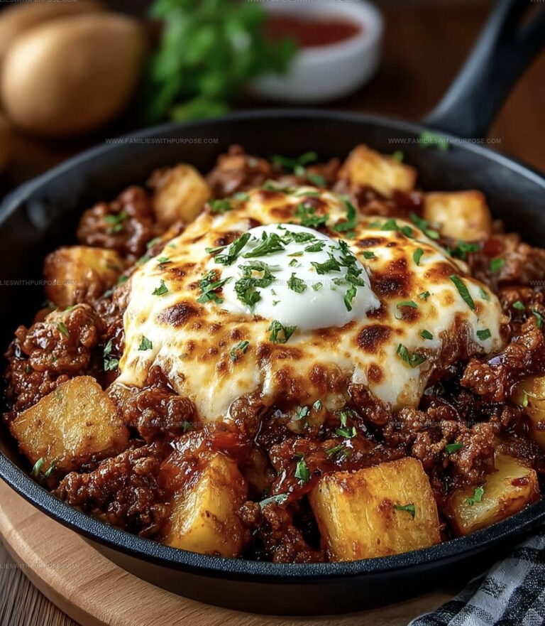 Boursin Sloppy Joe Skillet Recipe