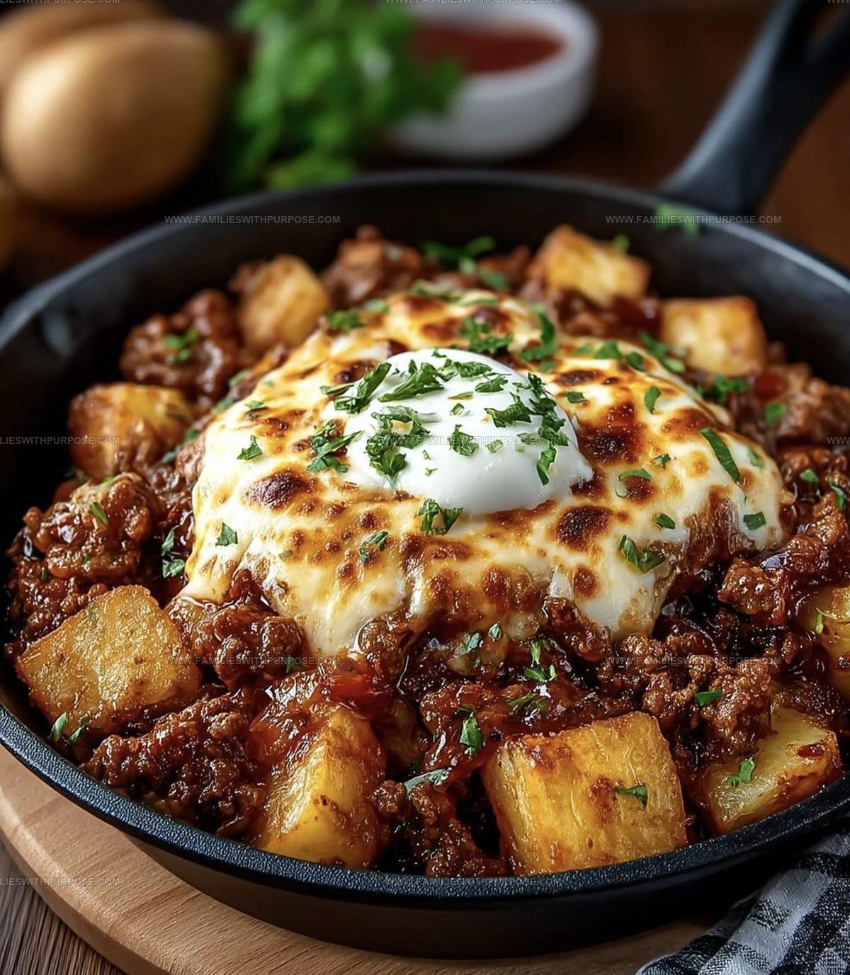 Boursin Sloppy Joe Skillet Recipe