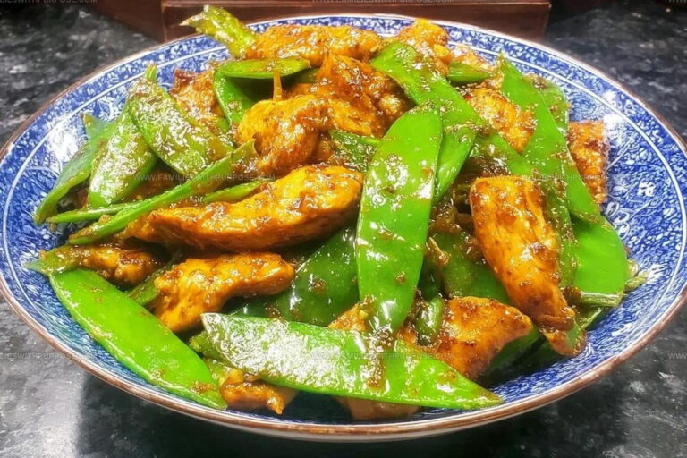 Chicken And Snow Peas Stir Fry Recipe