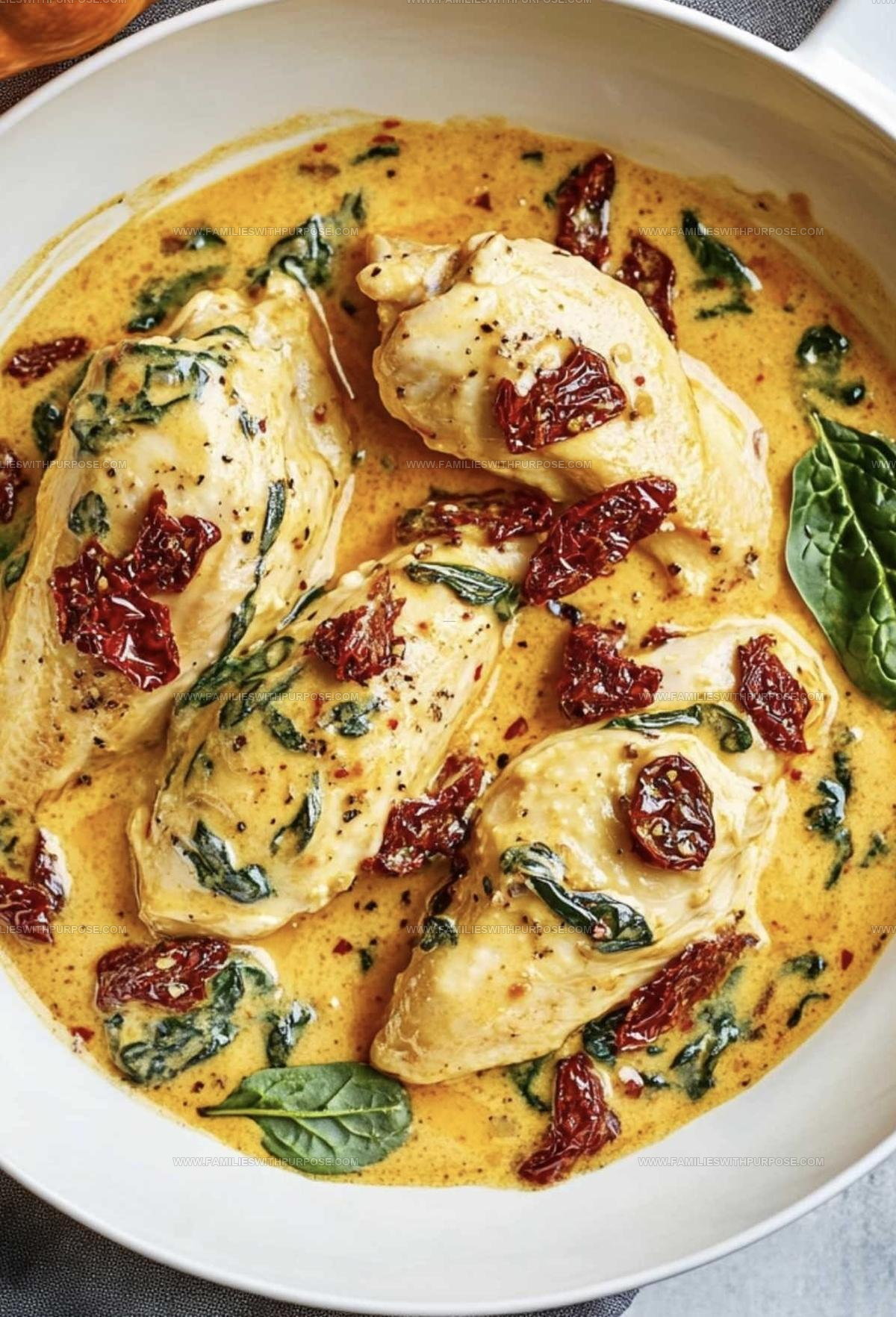 Tuscan-Style Creamy Chicken Recipe