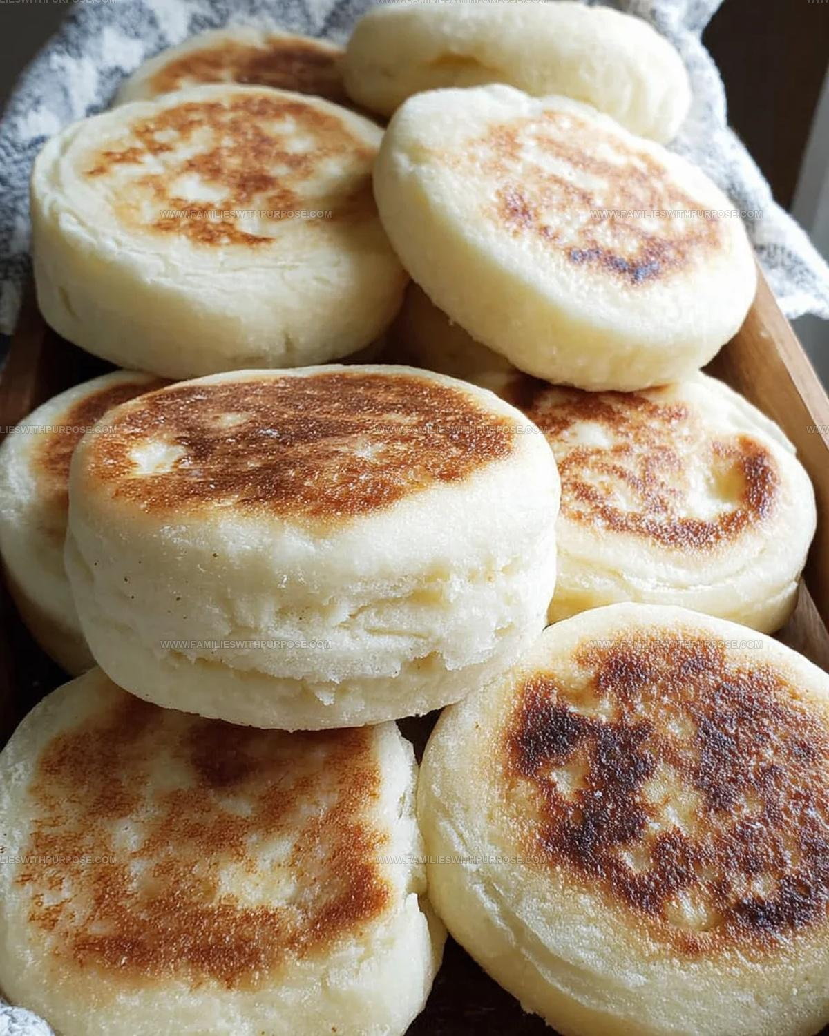 Sourdough English Muffins Recipe