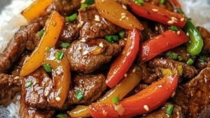 Chinese Takeout Pepper Steak With Onions Recipe