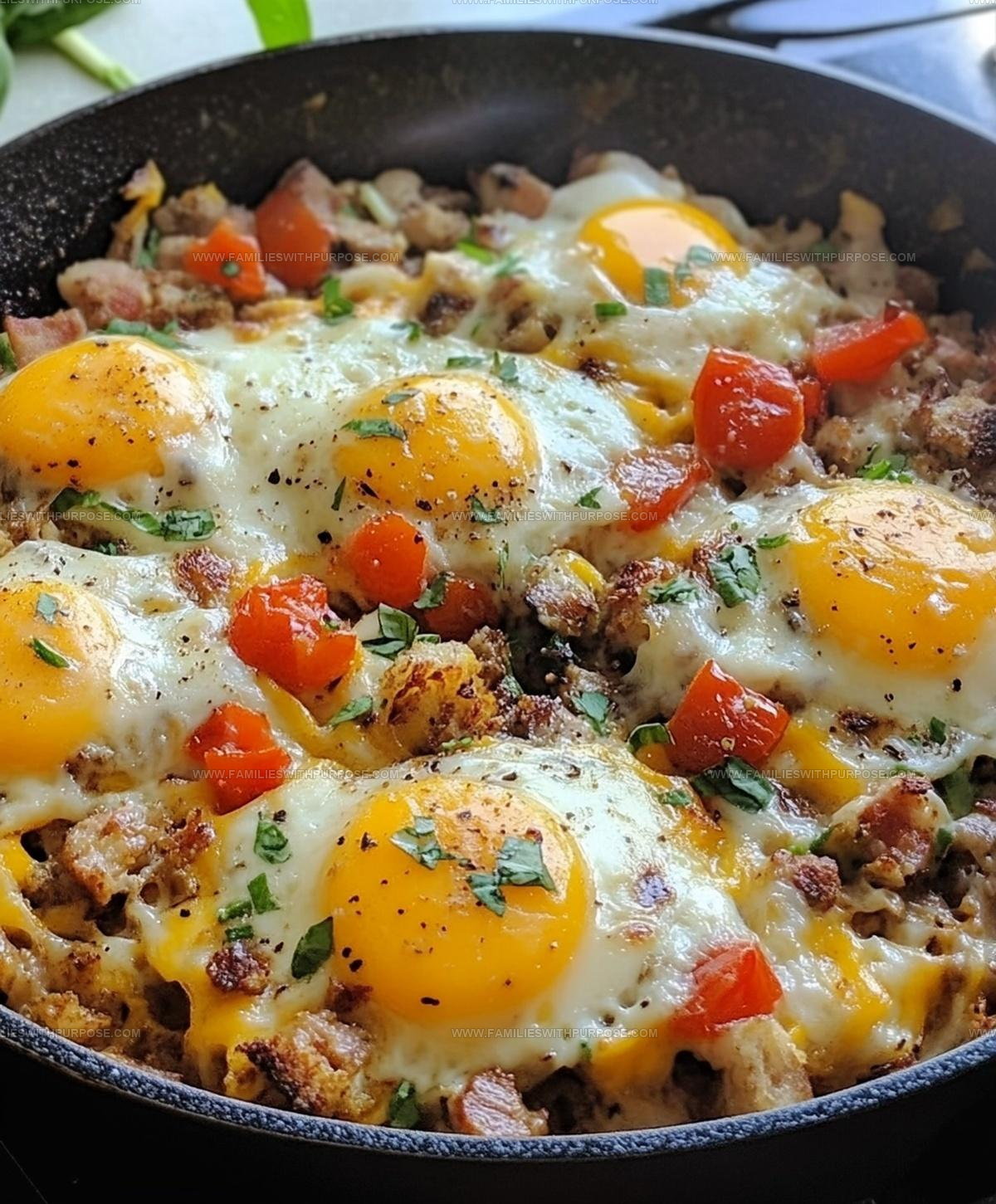Bacon-Loaded Breakfast Skillet Recipe