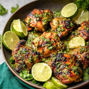 Cilantro Lime Chicken Thighs Recipe