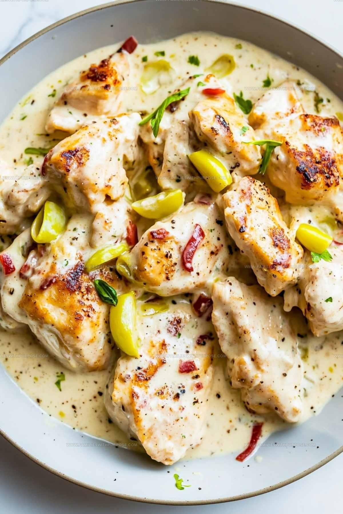 Tangy Pepperoncini Chicken Skillet Recipe