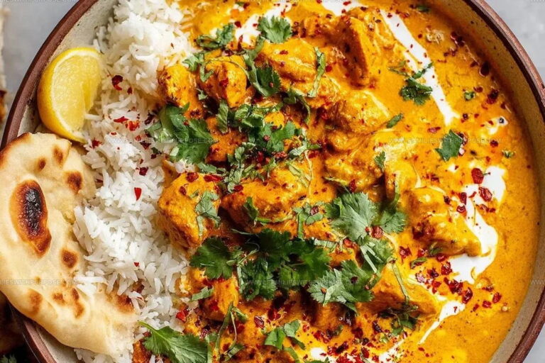 Fall Creamy Butternut Squash Butter Chicken Recipe