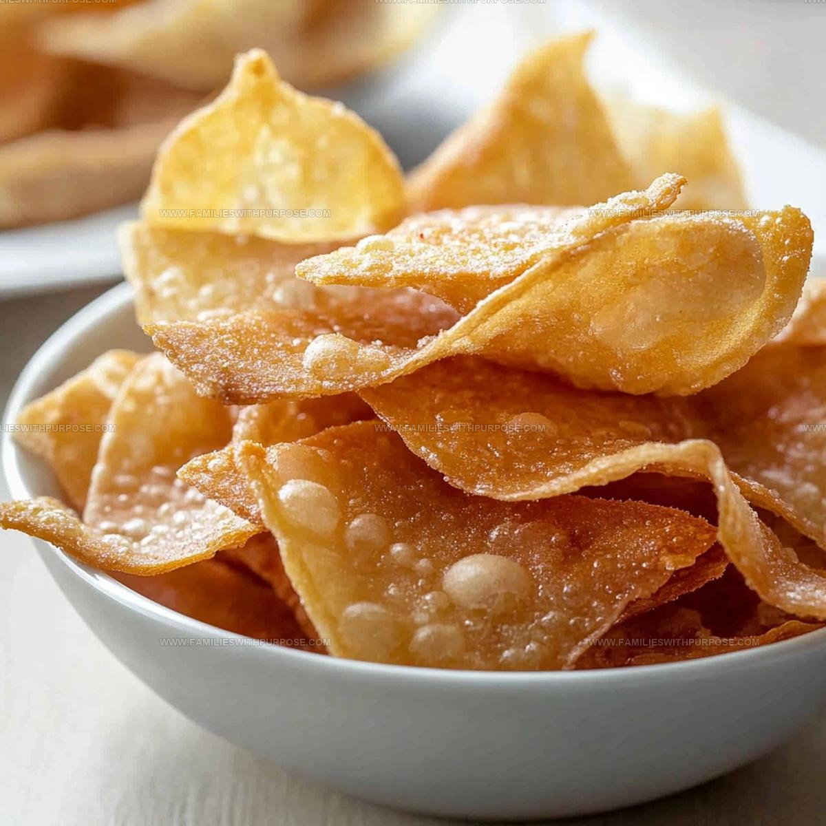 Fried Wonton Strips Recipe