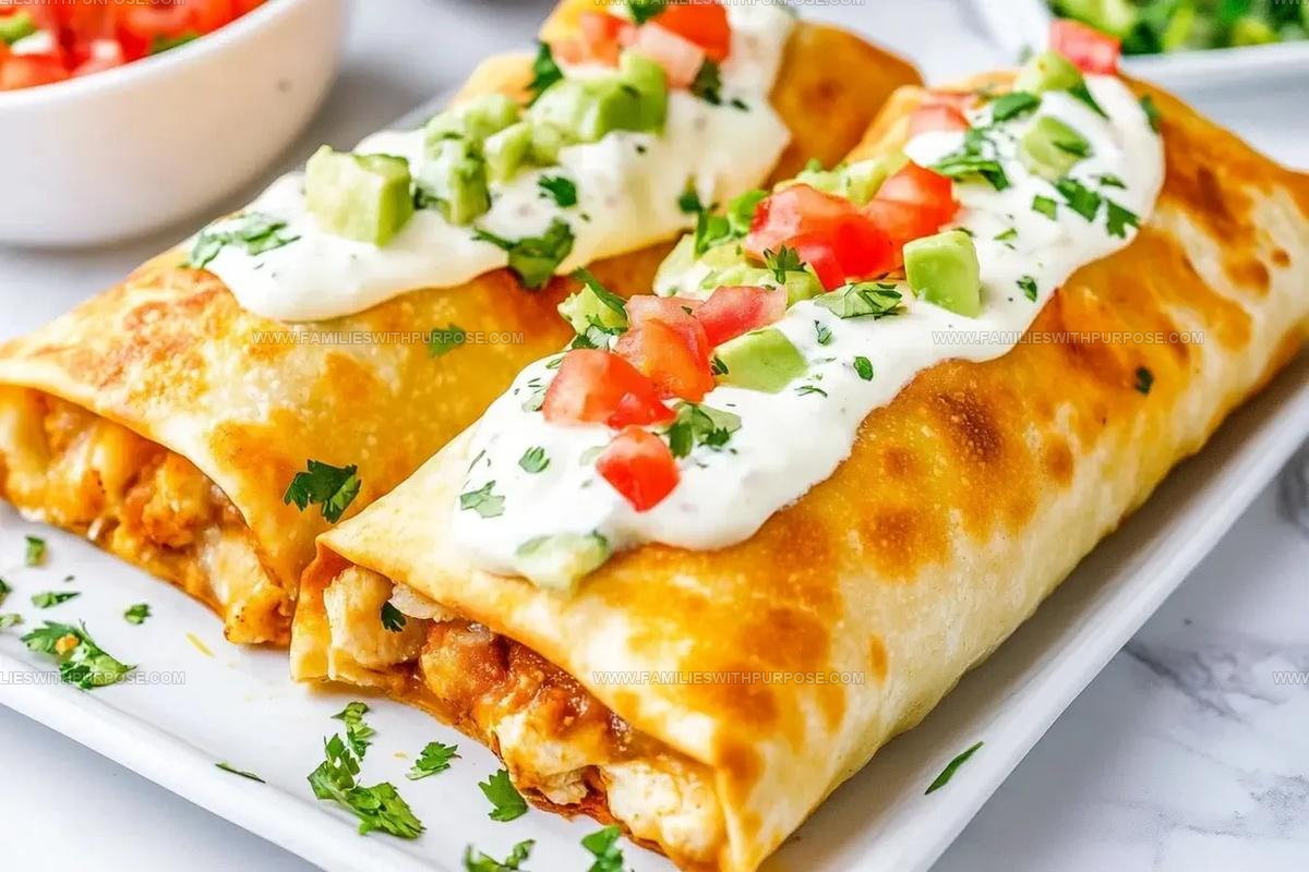 Chicken Chimichangas Recipe