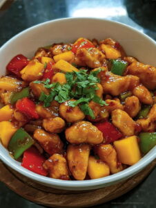 Tropical Mango Chicken Stir Fry Recipe