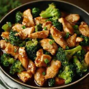 Saucy Chicken and Broccoli Stir Fry Recipe