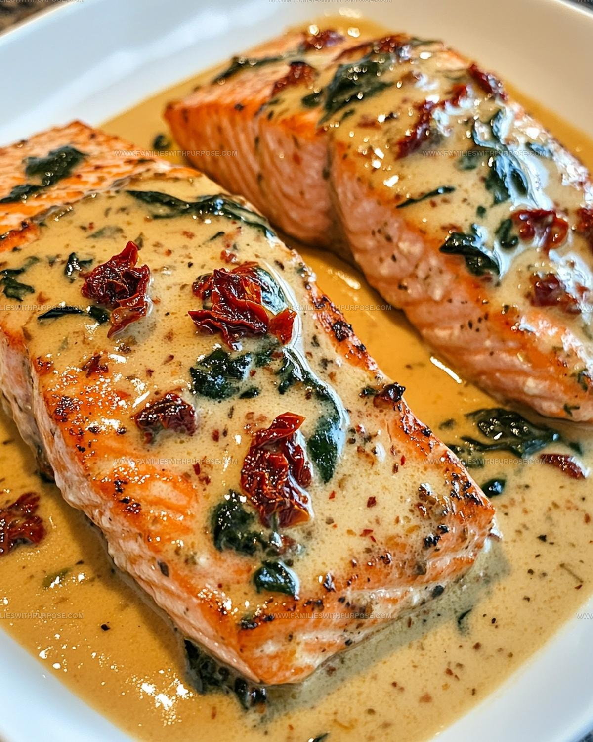 Marry Me Creamy Garlic Butter Salmon Recipe