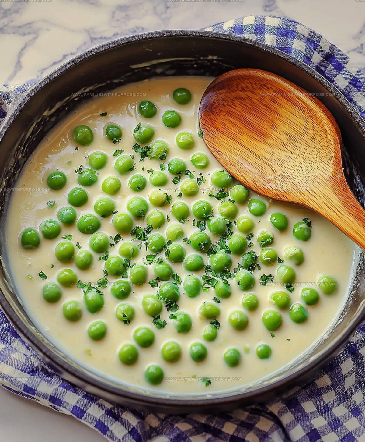 Creamed Peas Recipe