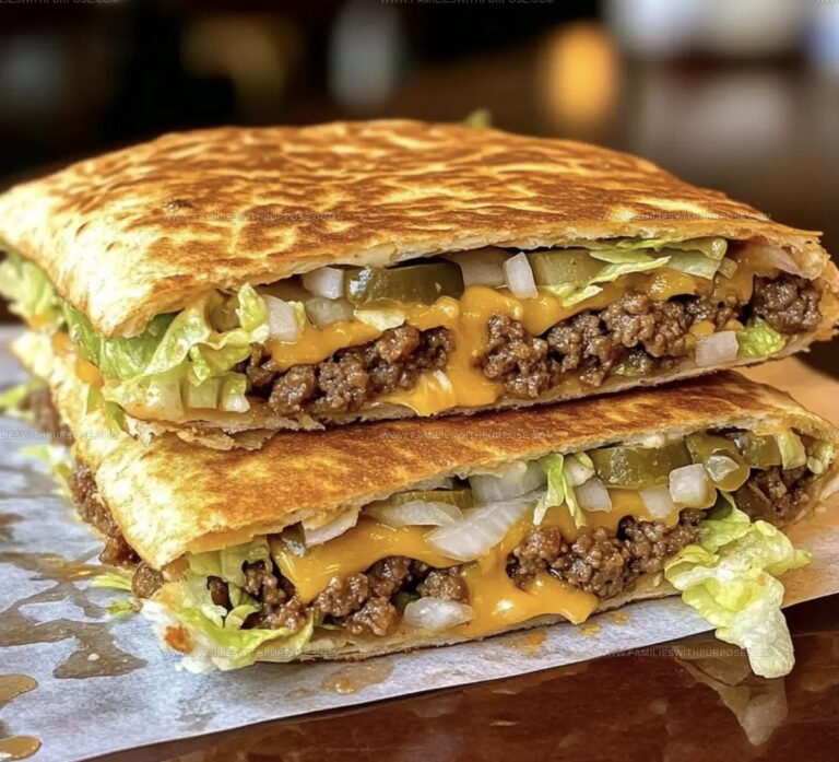 Big Mac Crunchwrap Supreme Recipe