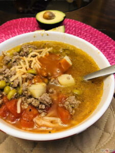 Sopa de Fideo con Carne Recipe