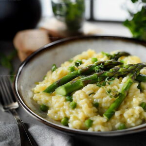 Creamy Asparagus Risotto Recipe