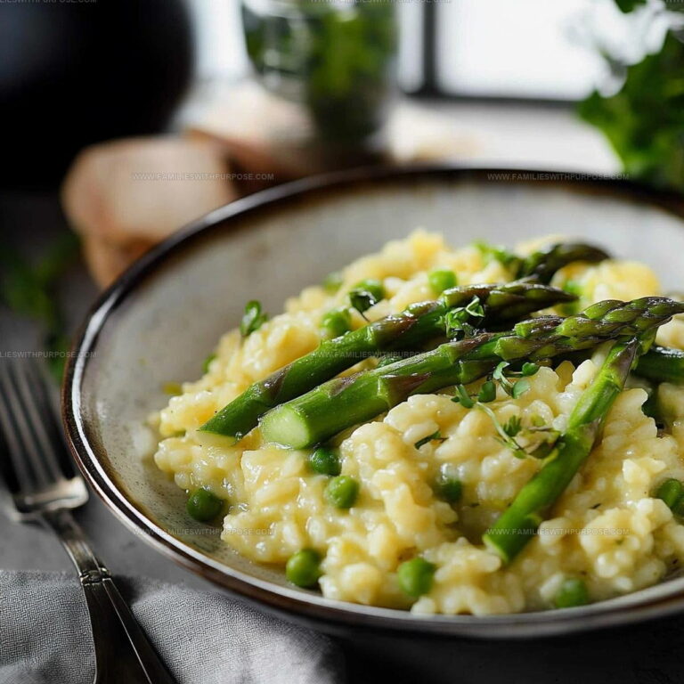 Creamy Asparagus Risotto Recipe