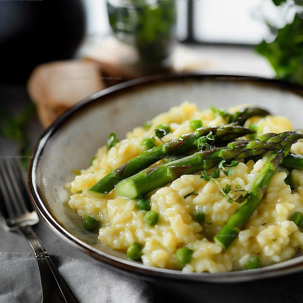 Creamy Asparagus Risotto Recipe