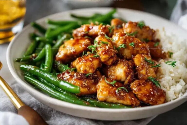 Honey Garlic Chicken with Green Beans Recipe