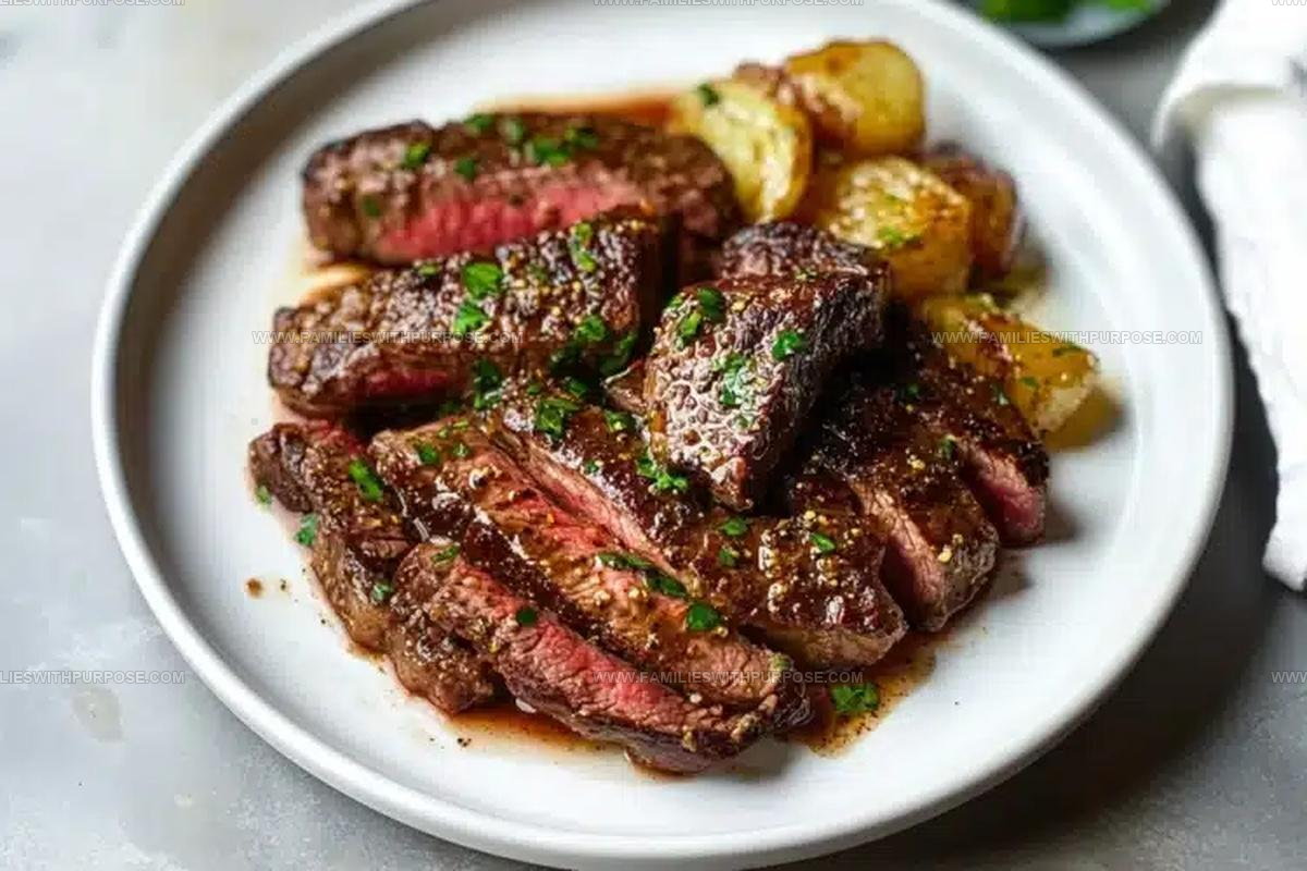 Sizzling Cajun Butter Steak Recipe