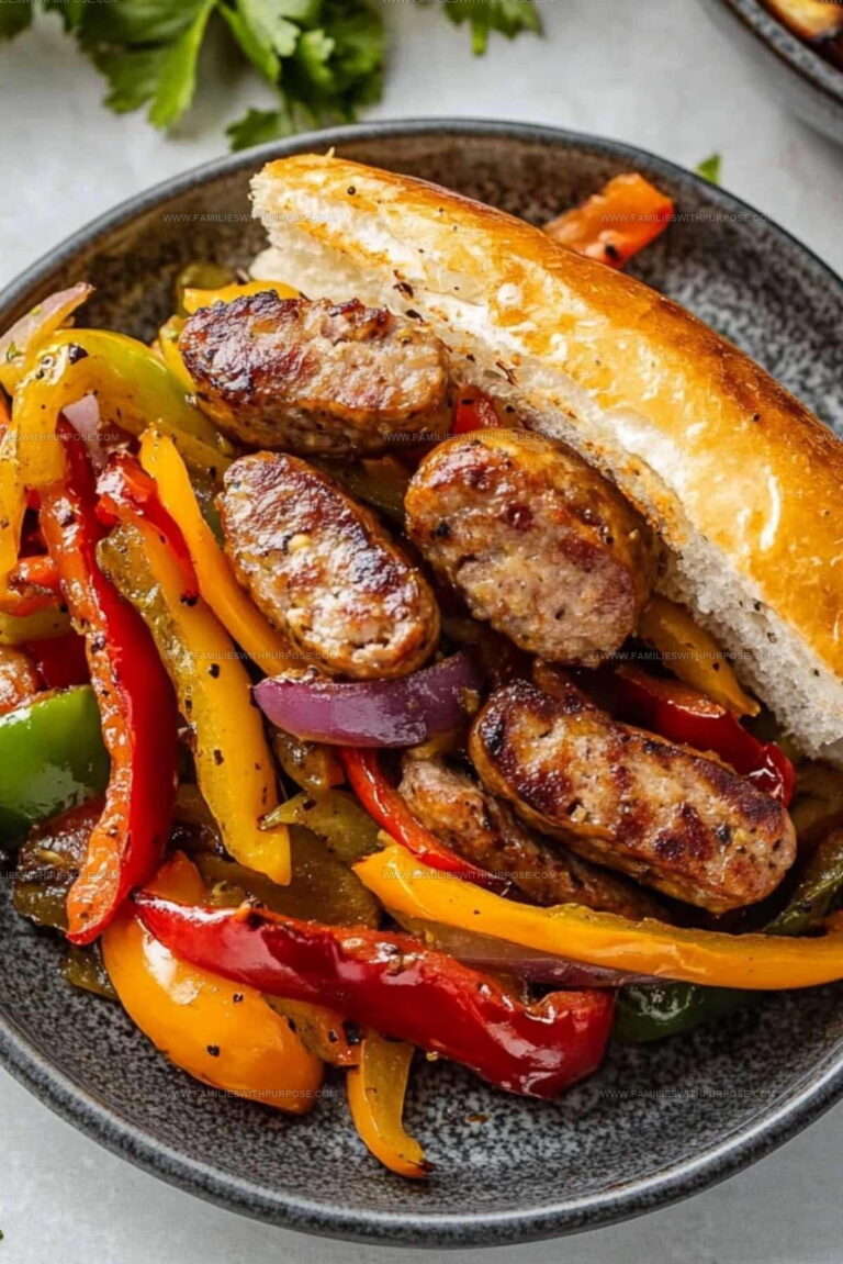 Sausage, Peppers, and Onions Recipe