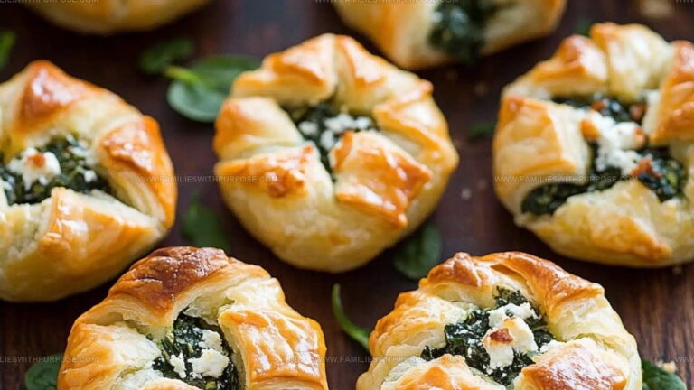Cheesy Spinach Puffs Recipe