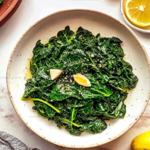 Lemon-Bright Sauteed Spinach Recipe