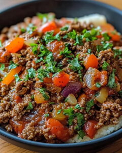 Mediterranean Ground Beef Recipe
