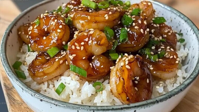 Honey Garlic Shrimp And Rice Recipe