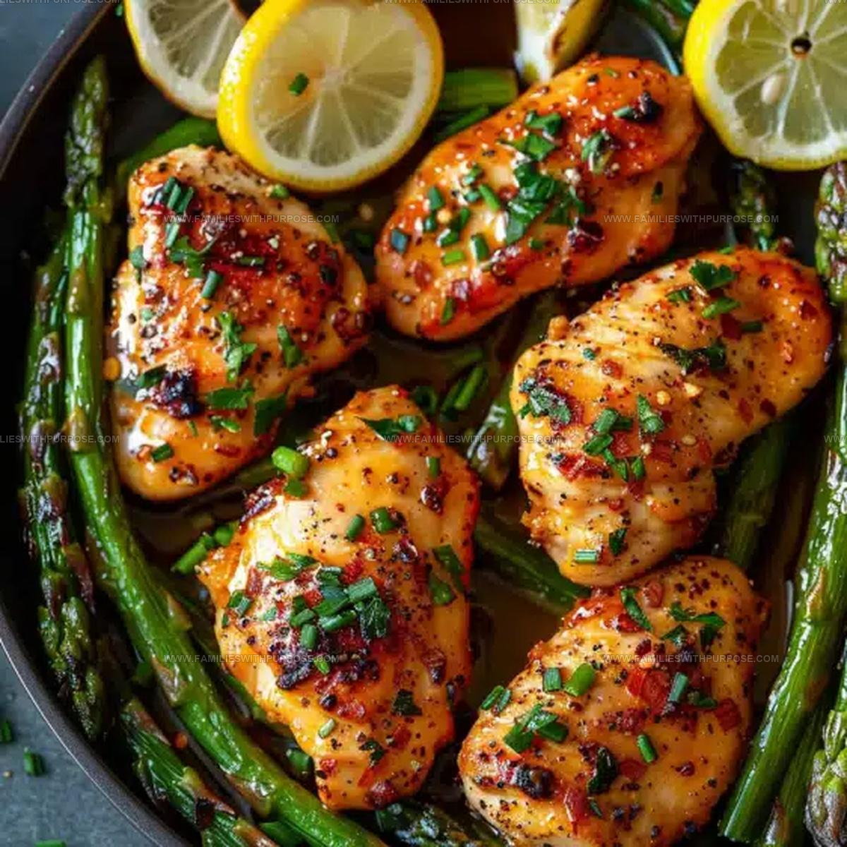 Honey Lemon Chicken Asparagus Recipe
