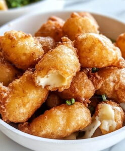 Deep Fried Cheese Curds Recipe