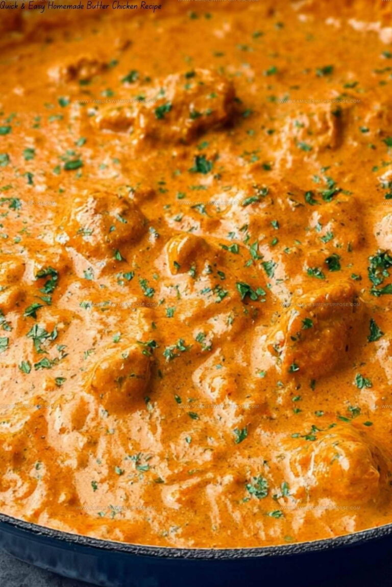 Quick Homemade Butter Chicken Recipe