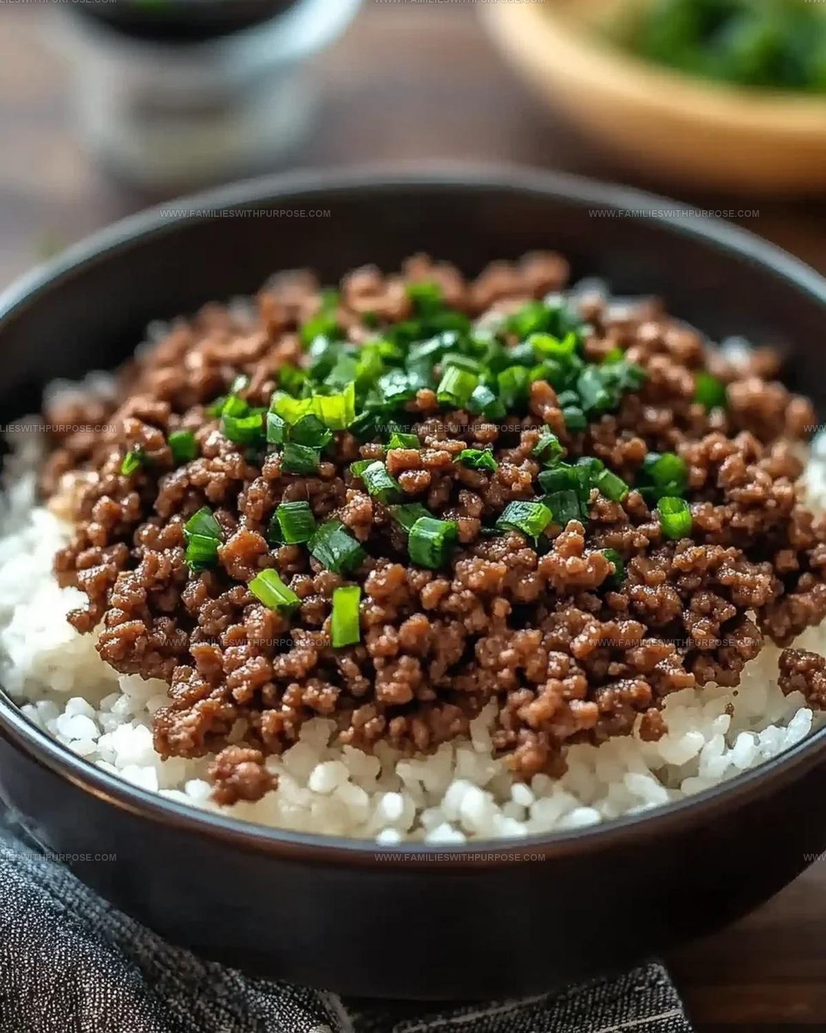 Korean Ground Beef Recipe