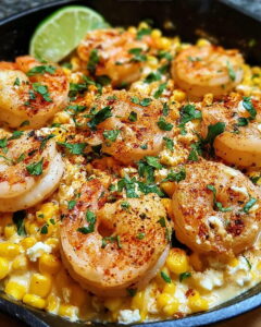 Creamy Skillet Shrimp And Creamed Corn Recipe