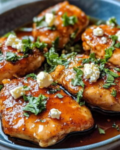 Skillet Hot Honey Feta Chicken Recipe