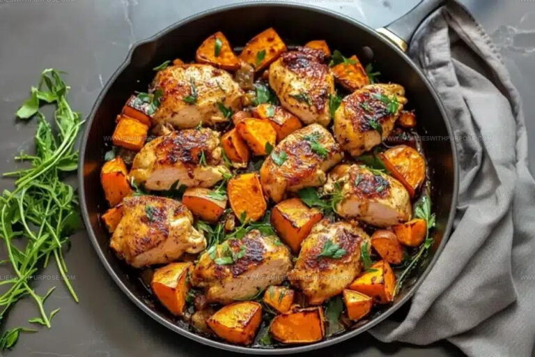 Hearty Chicken and Sweet Potato Skillet Recipe
