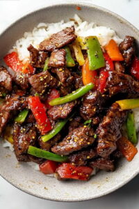 Wok-Style Black Pepper Beef Recipe