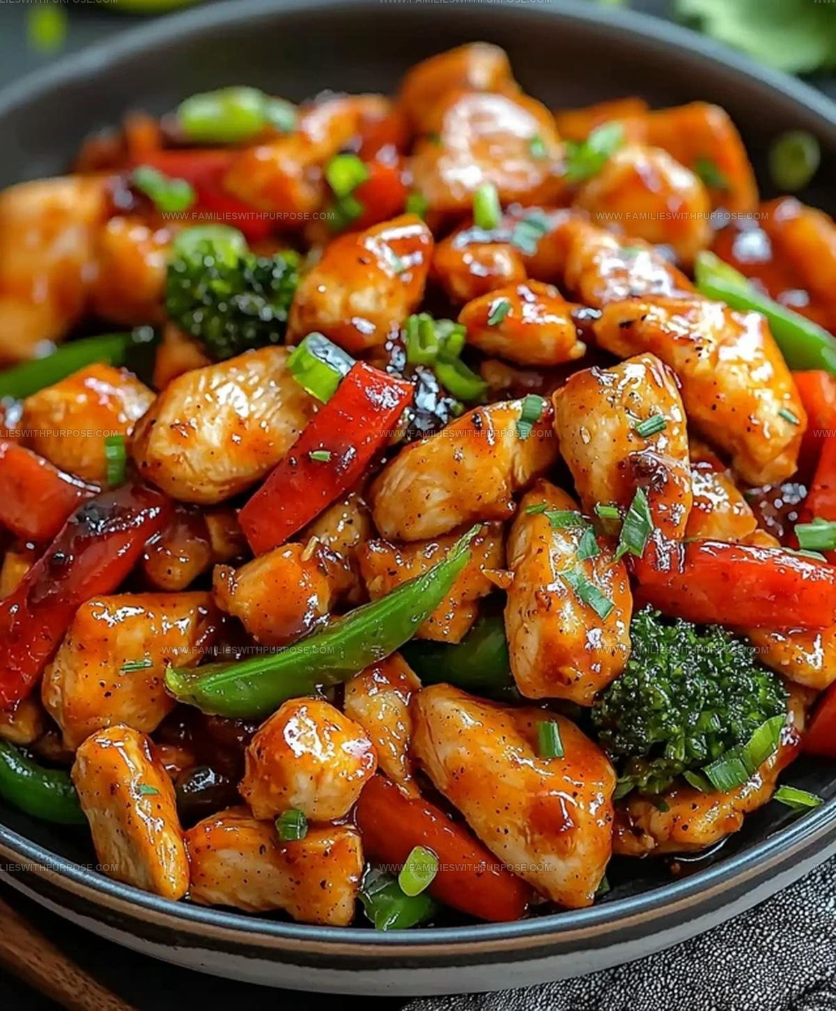 Sweet-Spicy Honey Sriracha Chicken Stir Fry Recipe