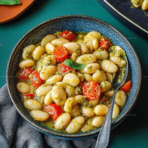Pesto Butter Beans Recipe