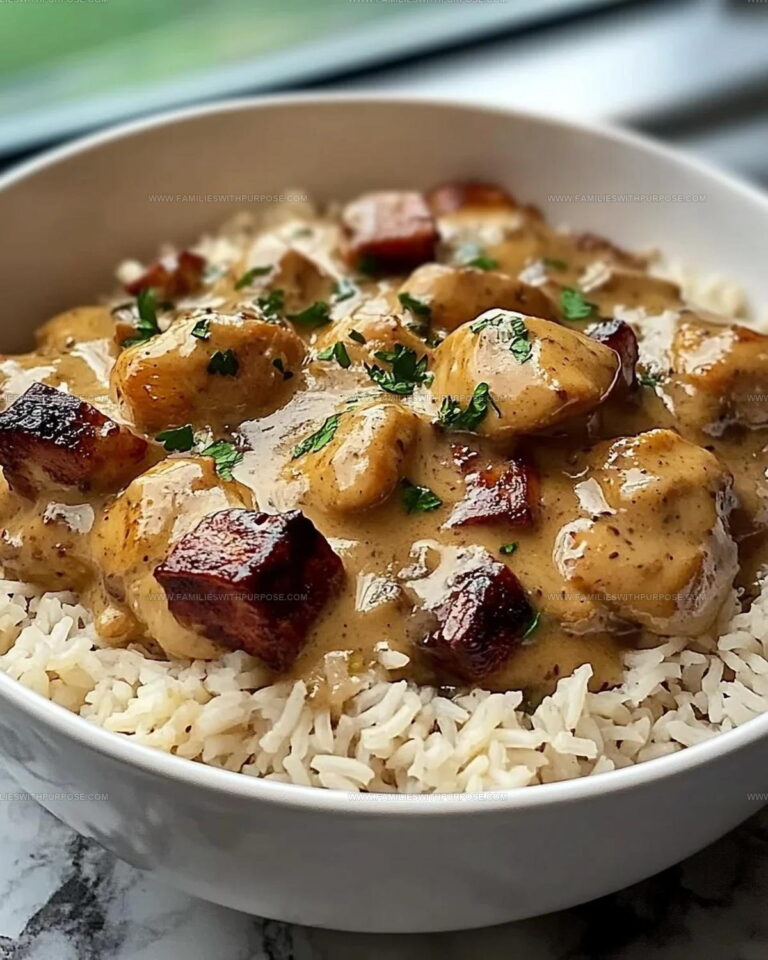 Smothered Chicken And Brown Rice Recipe