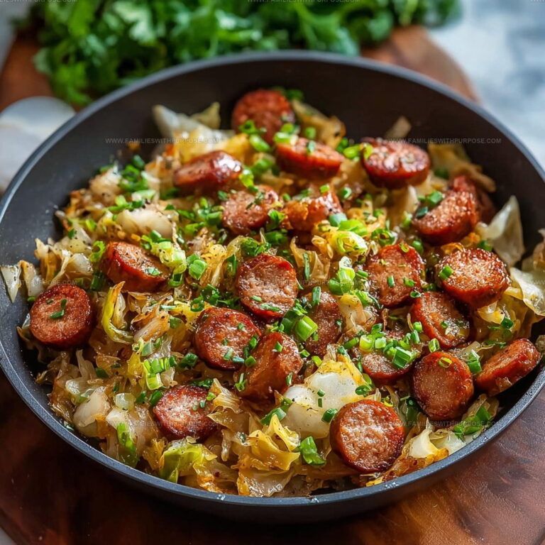 Easy Sausage Cabbage Stir Fry Recipe