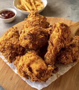 Buttermilk Crispy Juicy Fried Chicken Recipe