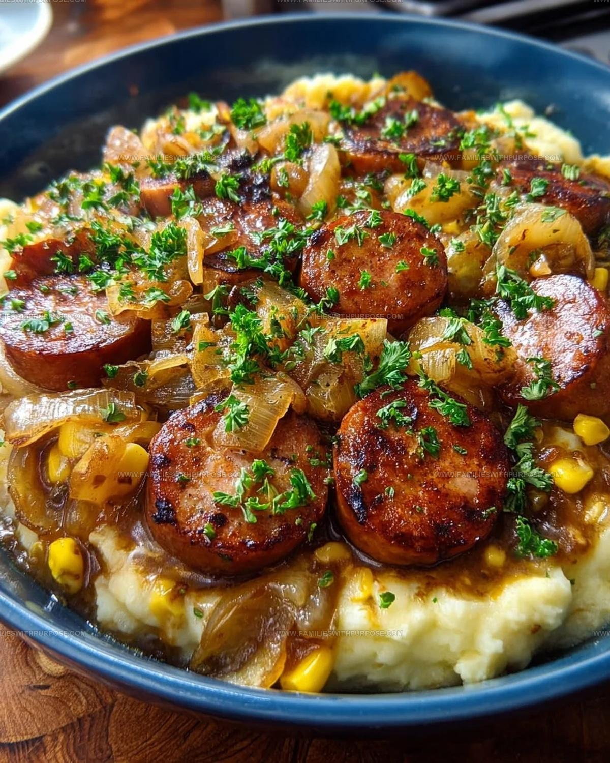 Sausage Skillet with Creamy Mash Recipe